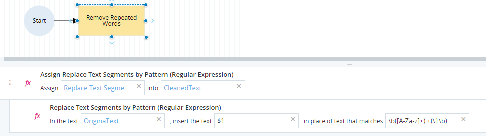regular expression not include